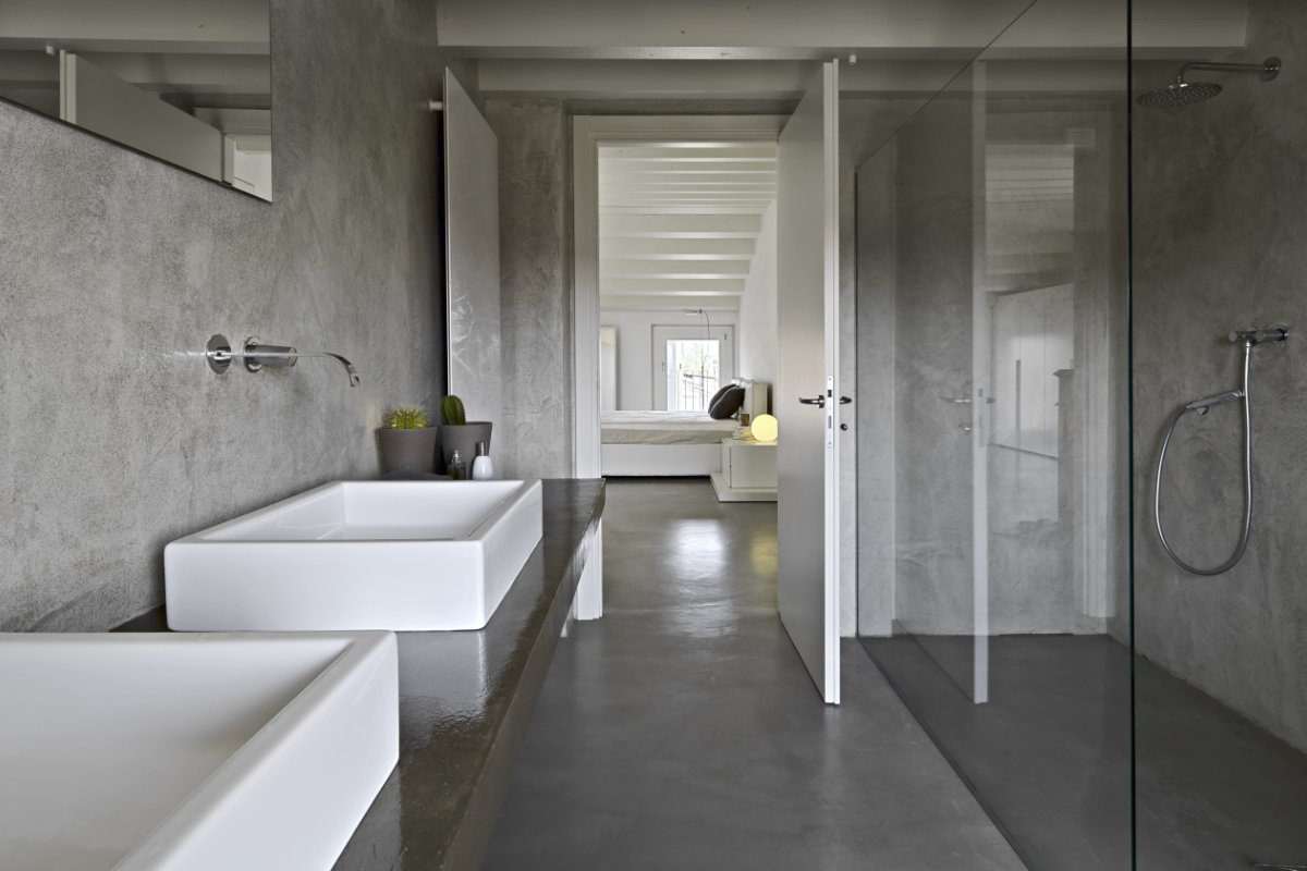 wijk Kwijtschelding Valkuilen Beton cire badkamer: Mogelijkheden, Plaatsing & Prijs [ + Realisaties ]